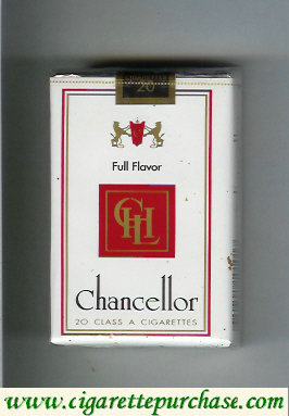 Chancellor Full Flavor cigarettes